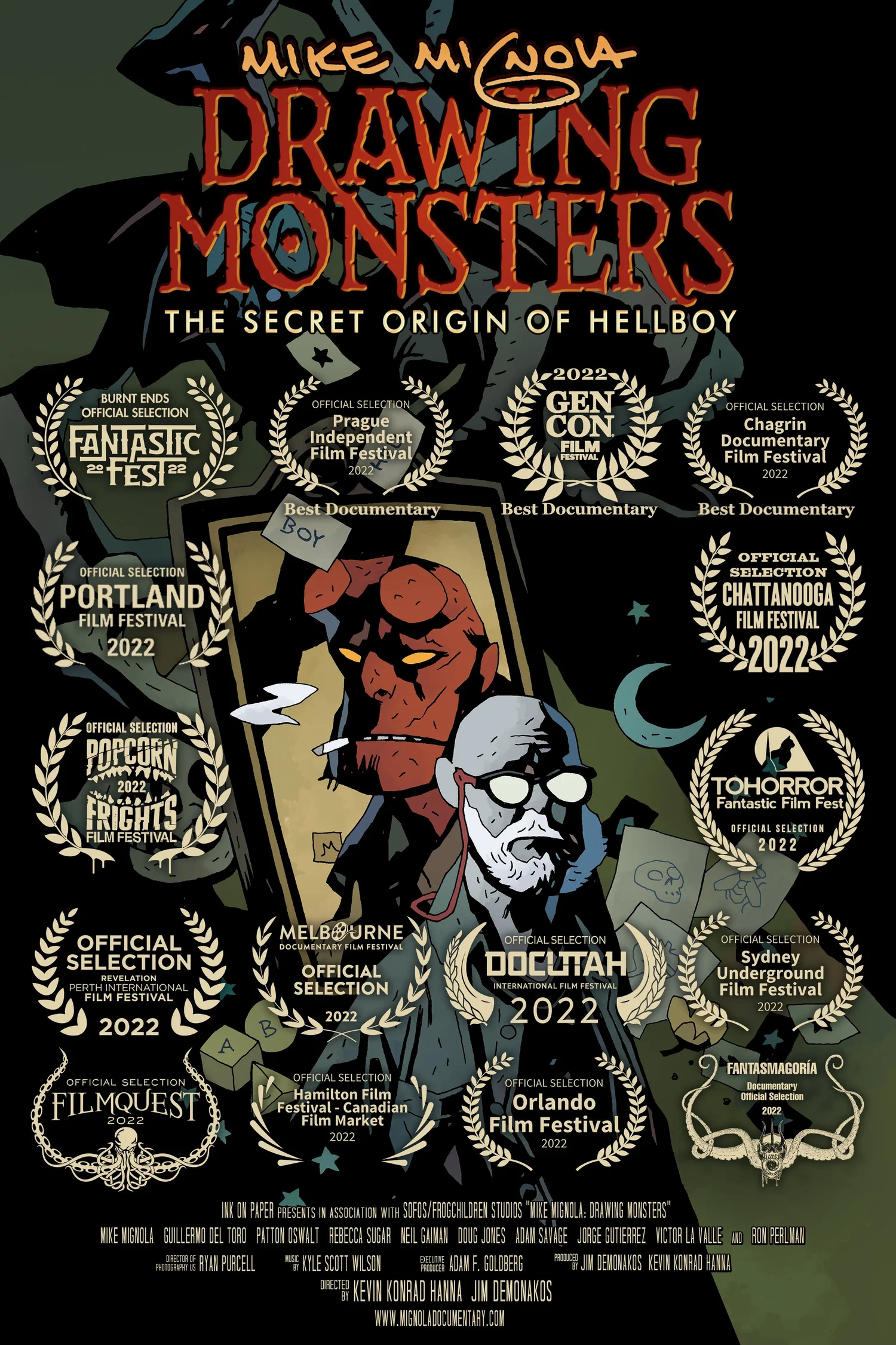 Mike Mignola: Drawing Monsters poster